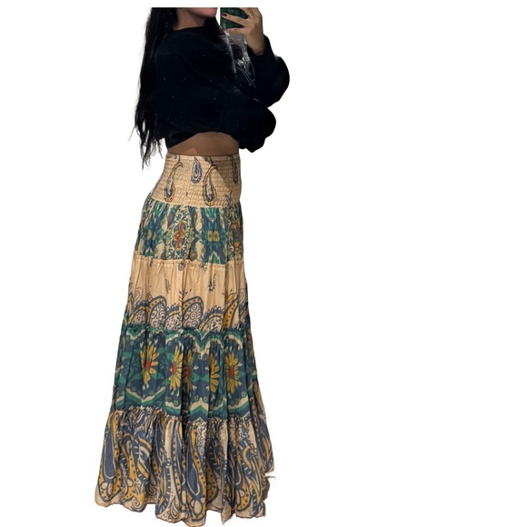 FREE PEOPLE MAXI SKIRT - Picture 6 of 8